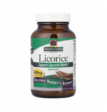 Корень солодки, Licorice Root, Nature's Answer, 90 вегетарианских капсул
