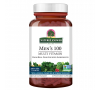 Мультивитамины для мужчин, Men’s 100 Multivitamin, Nature's Answer, 60 вегетарианских капсул