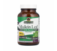 Лист коровяка, Mullein Leaf, Nature's Answer, 90 вегетарианских капсул