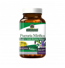 Пуэрария Мирифика для поддержки при менопаузе, Pueraria Mirifica, Nature's Answer, 60 вегетарианских капсул