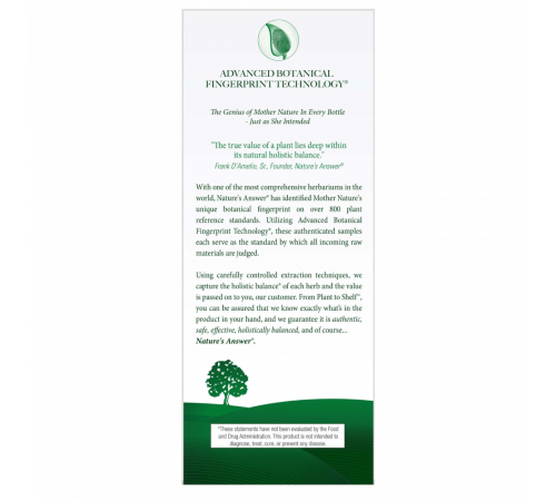 Экстракт черной бузины, Sambucus, Nature's Answer, 120 мл