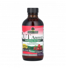 D-манноза и клюквенный концентрат, UT Answer, Nature's Answer, 120 мл