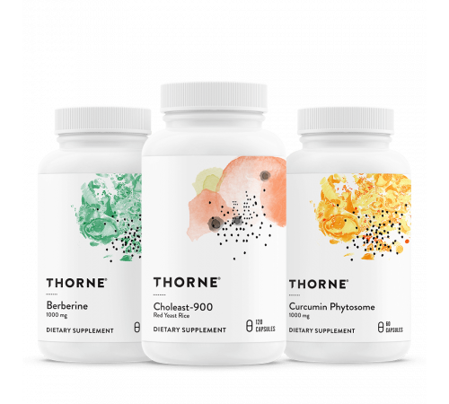 Набор для поддержки холестерина, Healthy Lipids Bundle, Thorne 