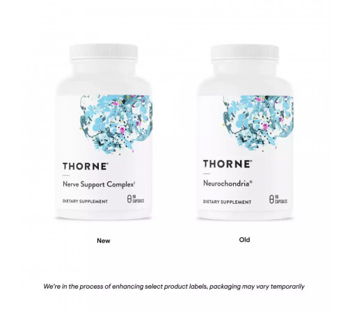 Нейрохондрия, Nerve Support Complex (Neurochondria), Thorne, 90 капсул