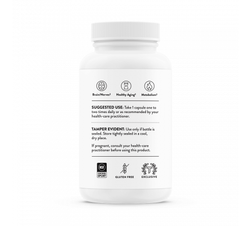 Никотинамид рибозид, NiaCel 400, Thorne Research, 60 капсул