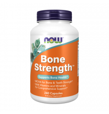 Поддержка здоровья костей, Bone Strenght, Now Foods, 240 капсул