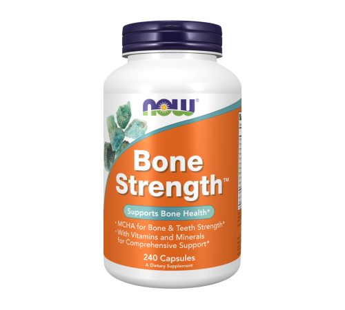 Поддержка здоровья костей, Bone Strenght, Now Foods, 240 капсул