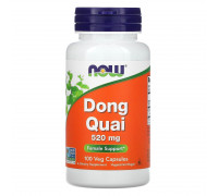 Дягиль натуральный, Dong Quai, Now Foods, 100 вегетарианских капсул