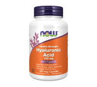 Гиалуроновая кислота, Hyaluronic Acid, Now Foods, 120 капсул