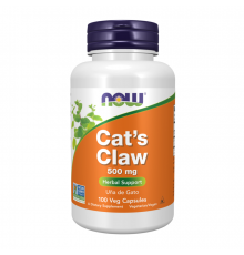 Экстракт коры Кошачьего когтя 500 мг, Cat's Claw 500 mg, Now Foods, 100 капсул