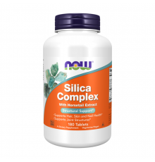 Кремниевый комплекс, Silica Complex, Now Foods, 180 таблеток