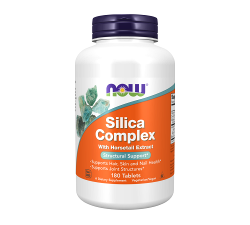 Кремниевый комплекс, Silica Complex, Now Foods, 180 таблеток