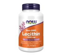 Лецитин, Lecithin, Now Foods, 100 капсул