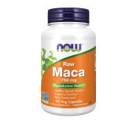 Мака необработанная, Maca, Now Foods, 90 капсул