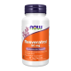 Натуральный ресвератрол, Natural Resveratrol, Now Foods, 60 капсул