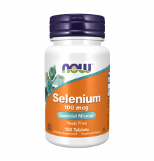 Селен 100 мкг, Selenium 100 mcg, Now Foods, 100 таблеток