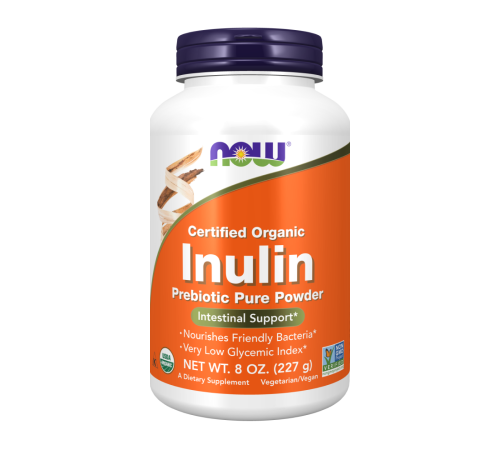 Пребиотик Инулин, Inulin, Now Foods, 227 г