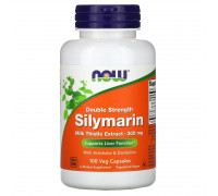 Силимарин и экстракт расторопши, Silymarin, Now Foods, 100 капсул