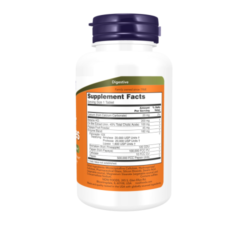 Супер ферменты, Super Enzymes, Now Foods, 90 таблеток