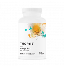 Омега плюс ЭПК и ДГК, Omega Plus (EPA, DHA & GLA), Thorne, 90 капсул