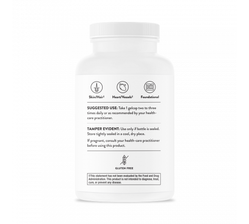 Омега плюс ЭПК и ДГК, Omega Plus (EPA, DHA & GLA), Thorne, 90 капсул