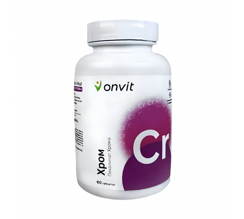 ONVIT Пиколинат Хрома, 60 таблеток
