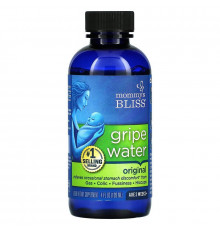 Оригинальная укропная вода для младенцев от 2 недель, Gripe Water Original, Mommy's Bliss, 120 мл