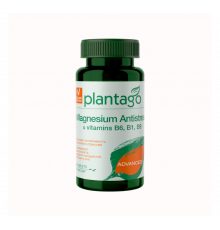 Магний с витаминами группы B, Magnesium Antistress & vitamins B6, B1, B9, Plantago, 90 таблеток