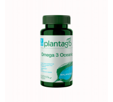 Омега 3, Omega 3, Plantago, 120 желатиновых капсул