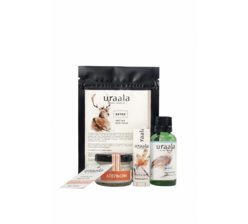 Подарочный набор №1, с чисткой DETOX, Ura'ala