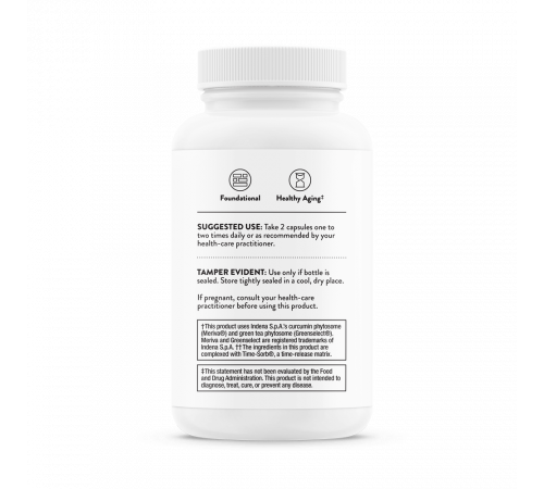 Транс-ресвератрол, PolyResveratrol-SR, Thorne, 60 капсул