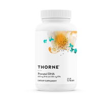 ДГК для беременных и кормящих мам, Prenatal DHA, Thorne, 60 желатиновых капсул