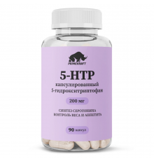 5-Гидрокситриптофан, 5-HTP, Prime Kraft, 90 веганских капсул