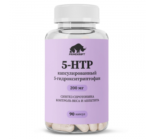5-Гидрокситриптофан, 5-HTP, Prime Kraft, 90 веганских капсул