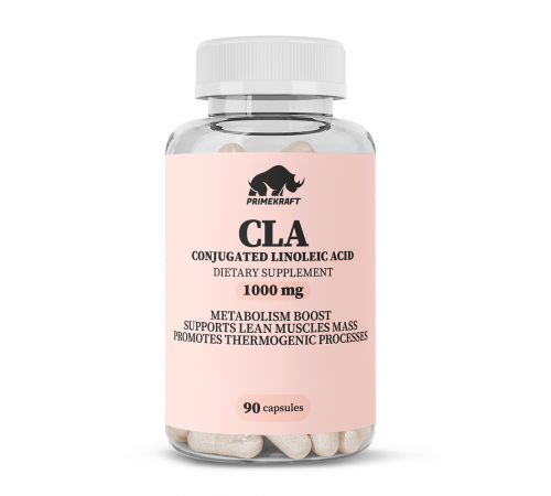 Конъюгированная линолевая кислота, CLA, Prime Kraft, 90 желатиновых капсул