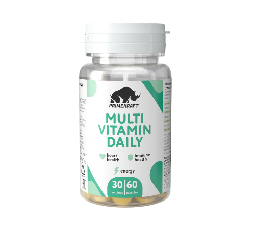 Мультивитаминный комплекс, Multivitamin Daily, 60 tab