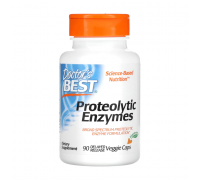 Протеолитические ферменты, Proteolytic Enzymes, Doctor's Best, 90 капсул