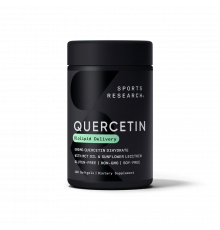 Кверцетин 500 мг, Quercetin 500 mg, Sports Research, 120 капсул