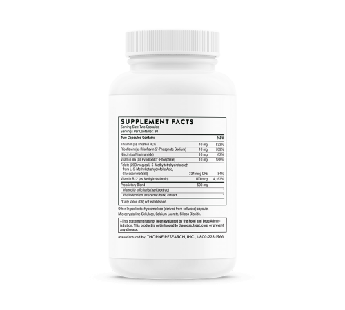 Craving and Stress Support (Relora Plus), Комплекс для снижения тяги к еде и стресса, Thorne Research, 60 капсул