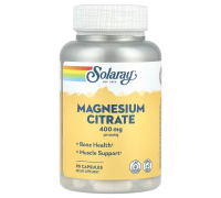 Solaray Магний Цитрат, Magnesium Citrate, 90 капсул