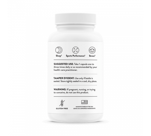 Гамма-аминомасляная кислота (ГАМК), PharmaGABA-250, Thorne Research, 60 капсул