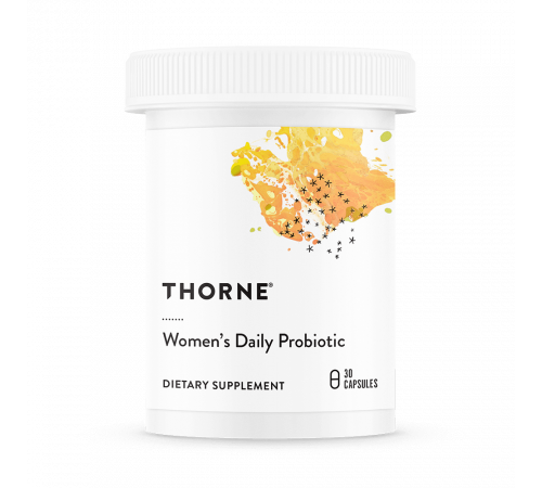Пробиотики для женщин, Womens Daily Probiotic, Thorne, 30 капсул