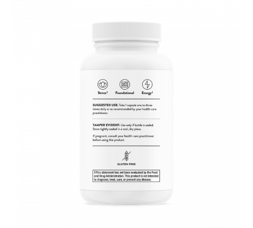 Базовый комплекс Витамина B, Basic B Complex, Thorne, 60 капсул