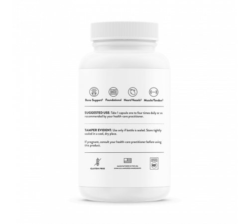 Глицинат магния, Magnesium Glycinate, Thorne, 90 капсул