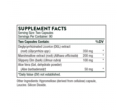 Комплекс для ЖКТ, GI Relief (GI-Encap), Thorne, 180 капсул
