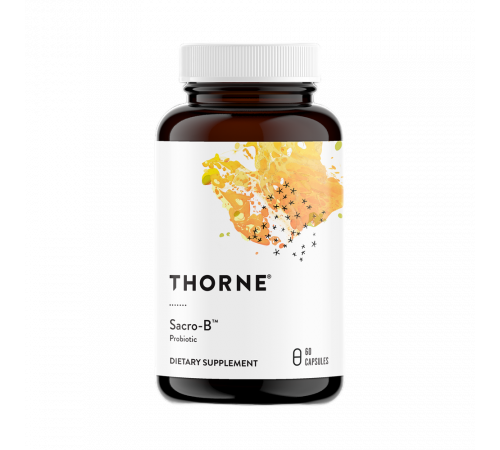 Sacro-B Probiotic, Пробиотик Sacro-B, Thorne, 60 капсул