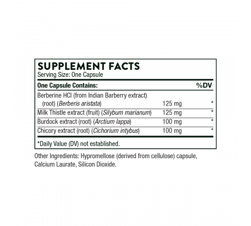 Комплекс для очищения печени, Liver Cleanse, Thorne, 60 капсул