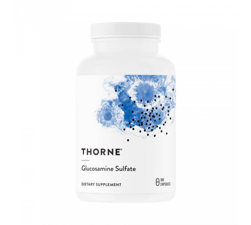 Глюкозамин, Glucosamine Sulfate, Thorne, 180 капсул