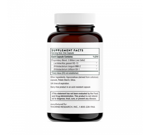 Пробиотик FloraMend Prime Probiotic, Thorne, 30 капсул