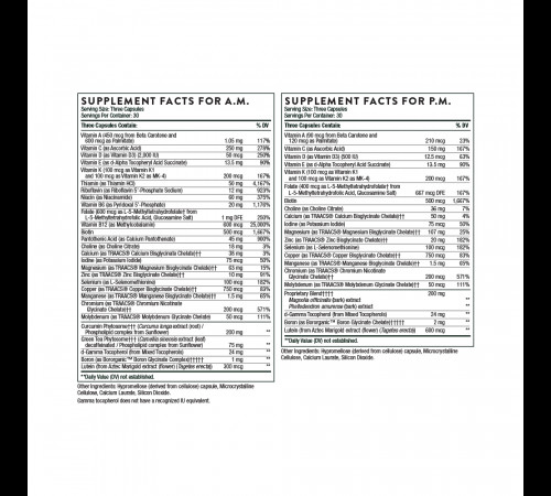 Комплекс витаминов и минералов, Multi-Vitamin Elite, Thorne, 180 капсул (2 упаковки по 90 капсул)